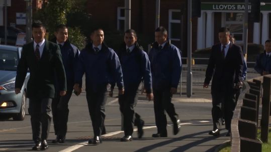 Gurkhas out for the first time 220319 CREDIT BFBS.jpg 
