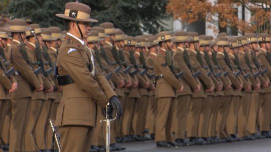 Cover Image: Gurkhas pass out at Catterick Garrison. 