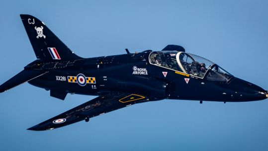 A Royal Air Force Hawk T1 jet (Picture: Sgt ‘Matty’ Matthews RAF / UK MOD Crown Copyright).