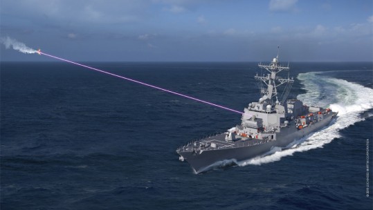 HELIOS laser for US Navy CREDIT Lockheed Martin