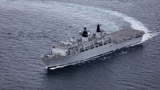 HMS Albion CREDIT MOD