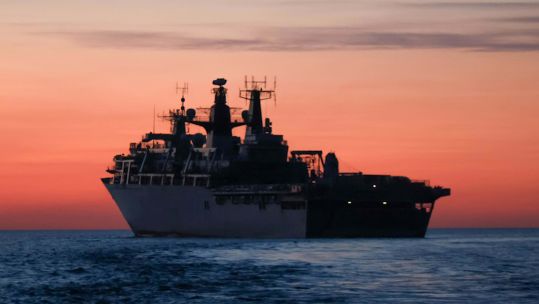 HMS Albion earned a reputation as being the Royal Navy’s Swiss army knife, due to her operational versatility (Picture: MOD)