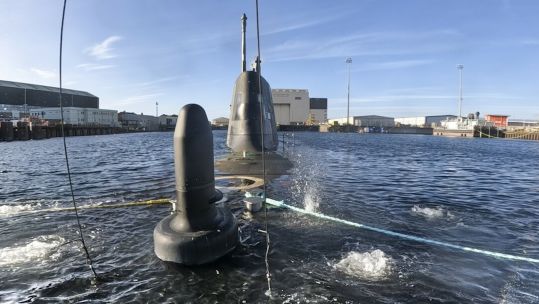 HMS Anson Astute class submarine during trim tests February 2022 CREDIT BAE SYSTEMS.jpg_.jpg