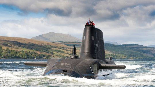 HMS Astute 171224 CREDIT Troy GB Images Alamy Stock photo edit .