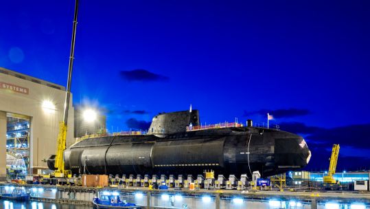HMS Audacious is part of the £11 billion Astute-class programme (Picture: Royal Navy).