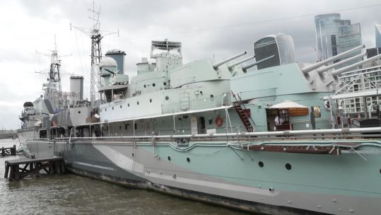 HMS Belfast Reopens to the public 16072021 CREDIT BFBS