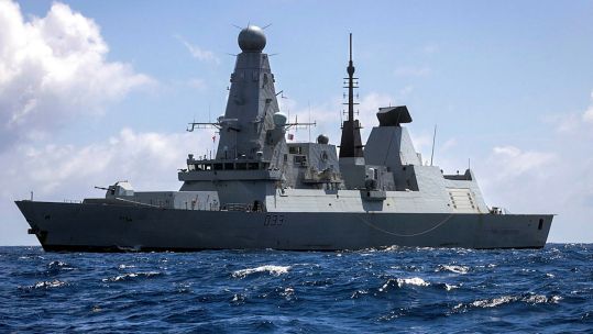 The vessel is used for anti-aircraft and anti-missile warfare (Picture: MOD)