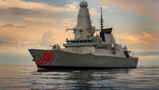 HMS Dragon (Picture: MOD).