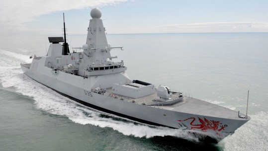 Major Milestone For HMS Dragon