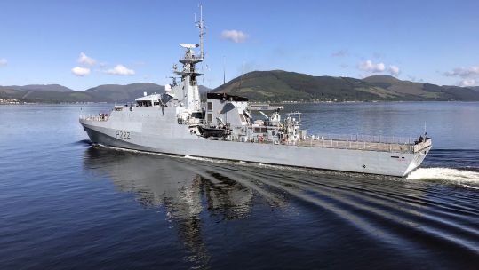 HMS Forth is due to be sent to the Falkland Islands by the end of this year (Picture: Royal Navy/MOD).