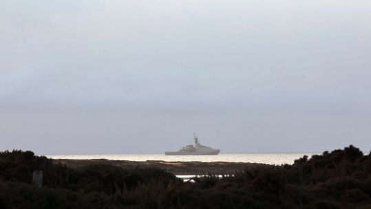 HMS Forth seen from Weddell Island Falklands 150720 CREDIT Royal Navy.jpg 