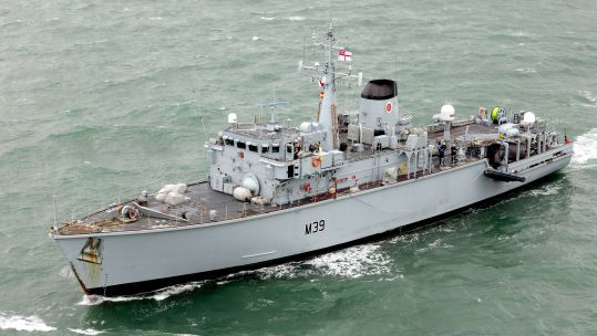 After seven years of hard work, HMS Hurworth will undergo a refit at HM Naval Base Portsmouth (Picture: MOD).