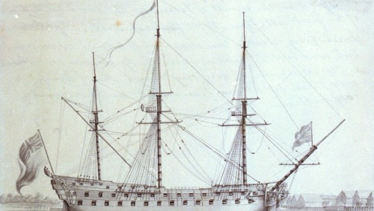 HMS Invincible (18th century)