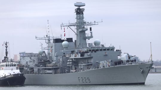 HMS Lancaster back in Portsmouth pic 2 171219 CREDIT MOD.jpg 