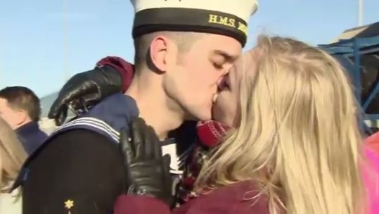 HMS Monmouth Homecoming - Devonport