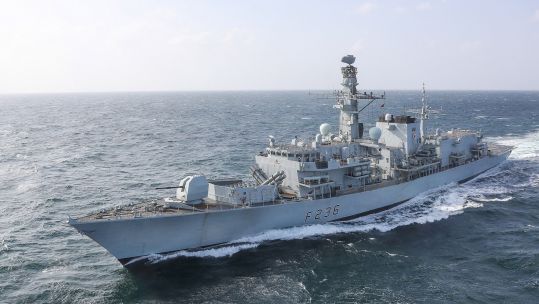 Cover images: HMS Montrose (Picture: Royal Navy).