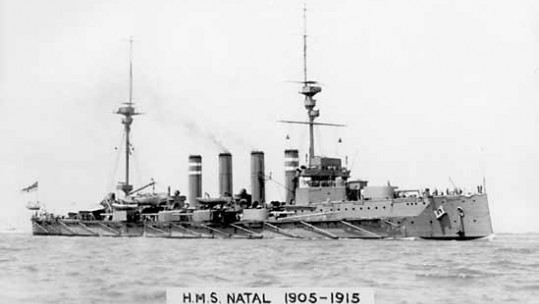HMS Natal: Naval Disaster Remembered 100 Years On