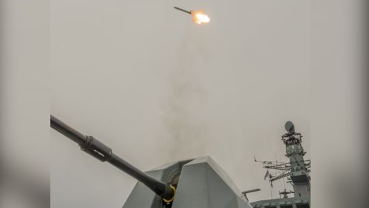 HMS Northumberland Sea Ceptor Missile Scotland 