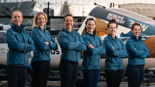 HMS Oardacious Valkyries to take on the World’s Toughest Row 