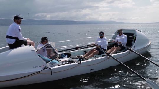 HMS Oardacious crew prepares for Talisker Whisky Atlantic Challenge (Picture: HMS Oardacious).