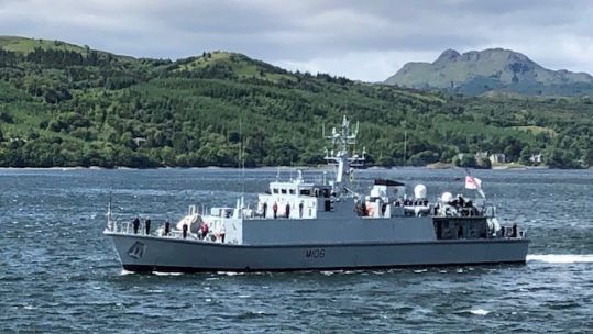HMS Penzance Departs Faslane 05062020 CREDIT ROYAL NAVY