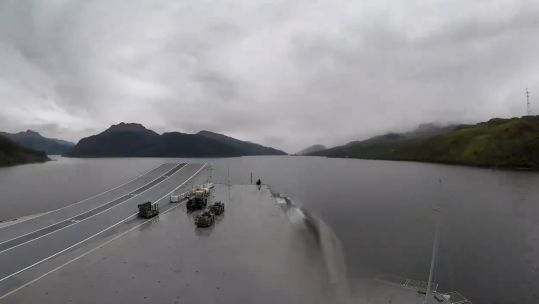 HMS Prince of Wales arriving in Scotland 050824 CREDIT HMS Prince of Wales X