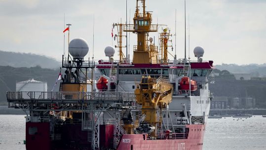HMS Protector sets sail for Antarctica