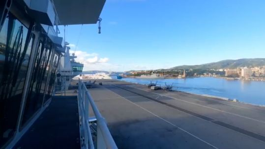 HMS Queen Elizabeth arrives into Palma 26112021 Credit HMS QE Twtter.jpg