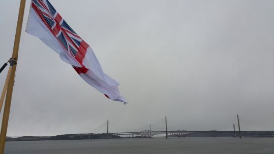 HMS Queen Elizabeth in Rosyth