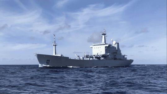 HMS Scott sails one million miles (Picture: HMS Scott Twitter). 