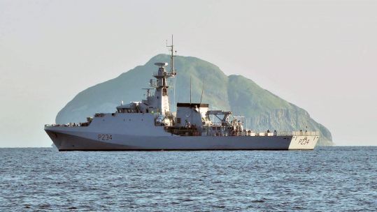 Cover image: HMS Spey in the Firth of Clyde, west Scotland (Picture: Royal Navy).
