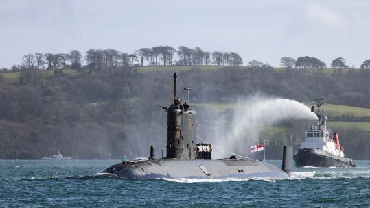 Cover image: HMS Trenchant sails into Devonport Naval Base for the final time (Picture: Royal Navy).