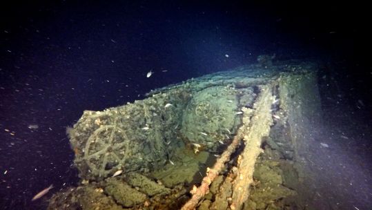 HMS Trooper WW2 submarine discovered Icarian Sea Greece Oct 2024 CREDIT Kostas Thoctarides HMS Trooper