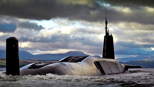 HMS Vengeance Trident ballistic missile 
