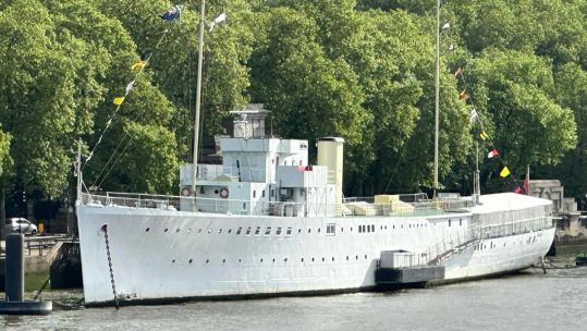 HMS Wellington launches fundraiser for essential repairs 30062024 Credit The Wellington Trust