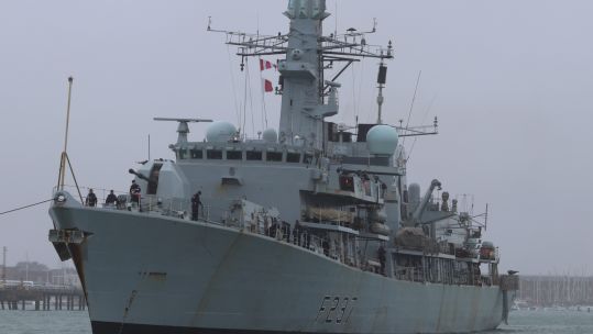 HMS Westminster (Picture: MOD).