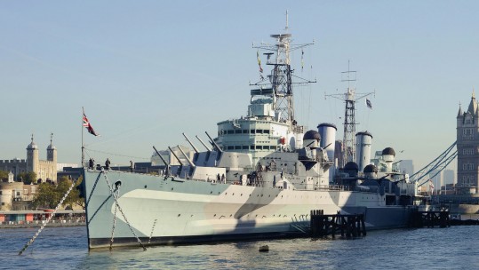 WWII Child Internees Reunited On HMS Belfast