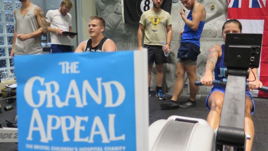 HMS Middleton Crew Tackle Epic 24-Hour Charity Rowathon