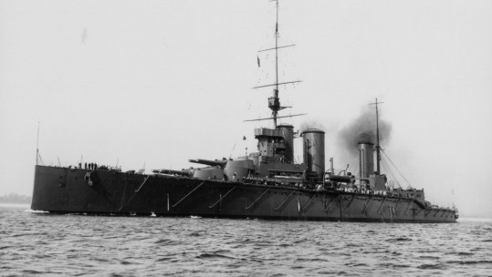 1916 Image of HMS Queen Mary, Sunk At Jutland 