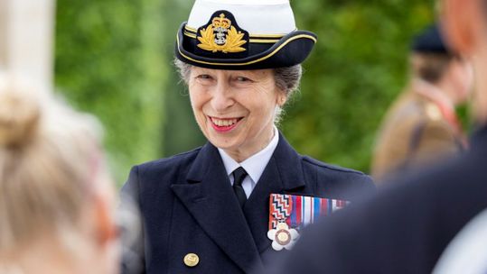 HRH Princess Anne Armed Forces Day 2021 National Memorial Arboretum Staffordshire 260621 CREDIT MOD.jpg