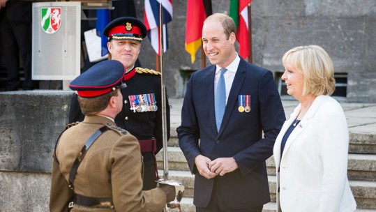 HRH At Parade In Germany