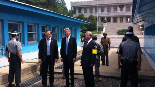 Former Defence Secretary Philip Hammond On The DMZ