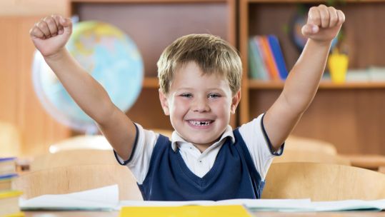 Happy Boy Child Arms Up (Picture: Army Design Studio).