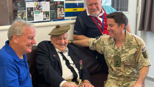 Harold meets CBF CREDIT FORCES NEWS