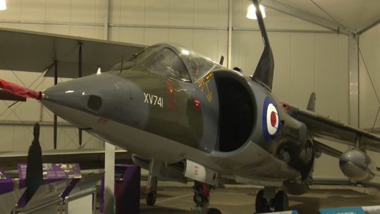 Harrier restored 
