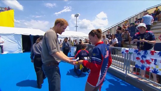 Prince Harry Hands Invictus Gold To Life Saving Medical Team 