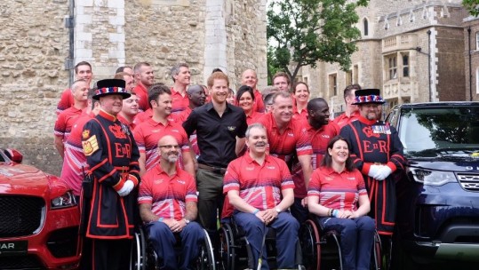 Invictus Games Team Launch 2017