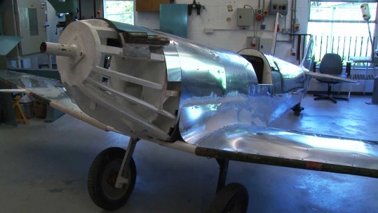 Model Spitfire Saved By RAF At Headley Court