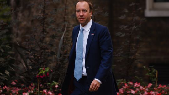 Cover image: Health Secretary Matt Hancock (Picture: PA).