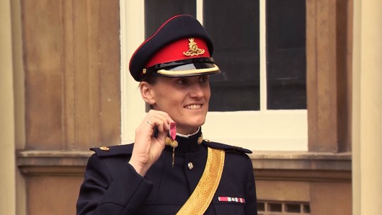 Heather Stanning OBE Investiture